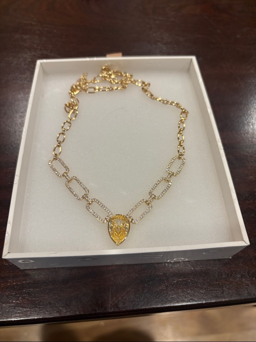 Nov 25: Citrine on Gold